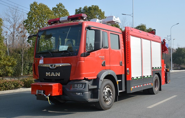 德国MAN抢险救援消防车！