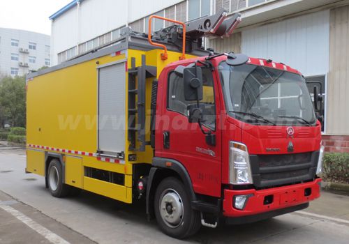 江特牌JDF5110TGPZ6型远程供排水抢险车