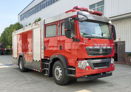 江特牌JDF5193GXFPM80/Z6型泡沫消防车  