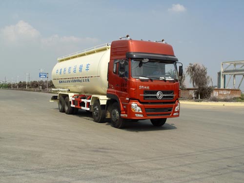 东风国三粉粒物料运输车