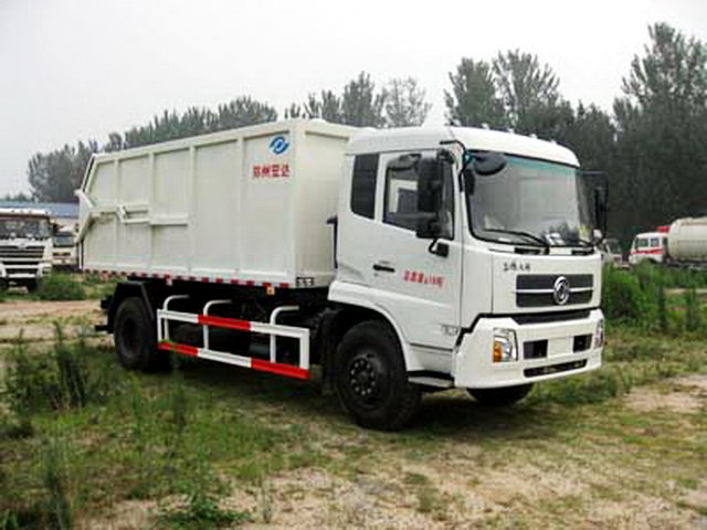 东风国IV自卸式垃圾车