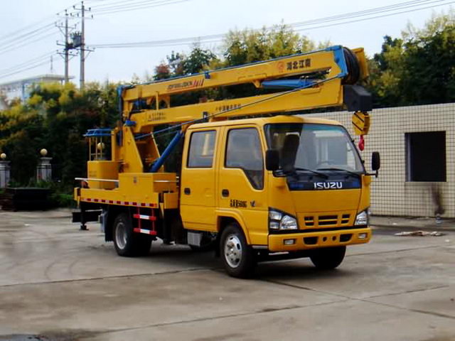 庆铃国四16米高空作业车（88KW）